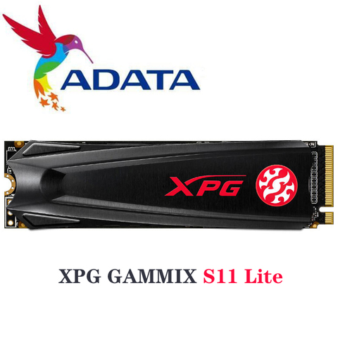 ADATA XPG GAMMIX S11 Lite 256 ГБ 512 ГБ 1 ТБ PCIe Gen3x4 M.2 2280 твердотельный накопитель для ноутбука, настольного компьютера, внутреннего жесткого диска 256g 512G ► Фото 1/1