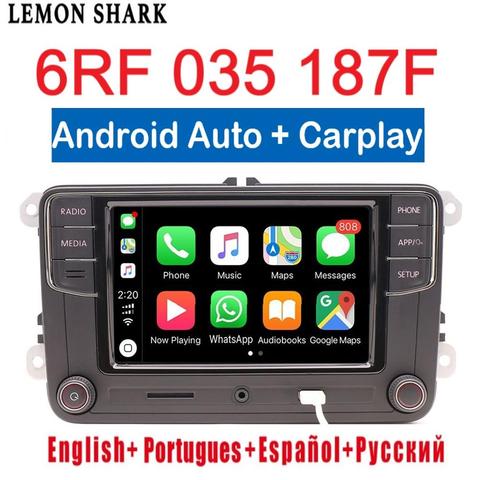 NONAME 6RF 035 187F RCD330 Plus Android Auto Carplay R340G RCD 330 RCD330G Carplay для VW Tiguan Golf 5 6 MK5 MK6 Passat Polo ► Фото 1/5