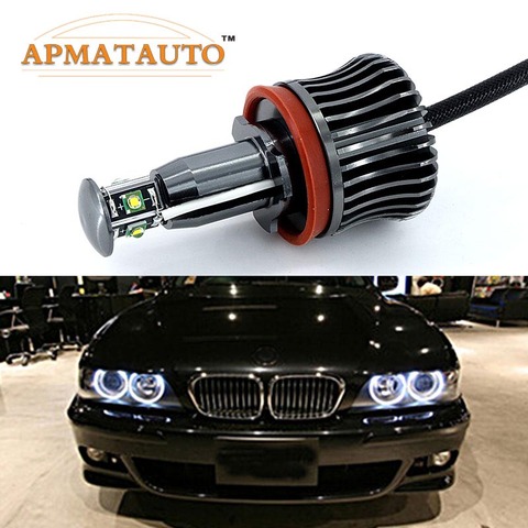 2x H8 лампы для BMW E60 E61 E70 E71 E90 E92 E93 X5 X6 Z4 M3, 40 Вт, 2400lm, XPE ► Фото 1/6