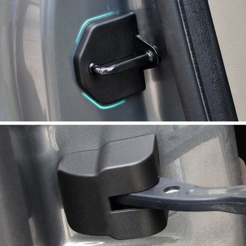 8 шт./компл. отделка дверного замка автомобиля, чехлы для автомобиля, защита от дверных пробок, чехол для Ford Focus 2 MK2 2005-2013 ► Фото 1/6