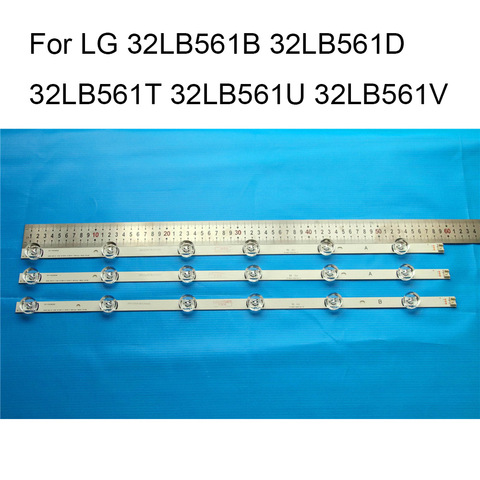 Абсолютно Новый светодиодный фонарь для LG 32LB561U 32LB561B 32LB561D 32LB561T 32LB561V для ремонта телевизора СВЕТОДИОДНЫЙ фонарь для подсветки ► Фото 1/5