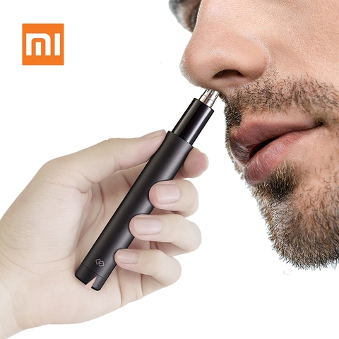 Электрический мини-триммер Xiaomi Mijia HN1 для волос в носу, портативная водонепроницаемая безопасная машинка для стрижки волос в ушах и носу, инструмент для уборки для мужчин, HT ► Фото 1/1