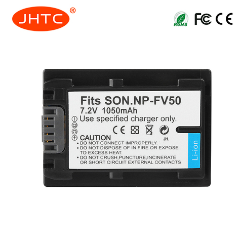 NP-FV50 NP FV50 Батарея 1050 мА-ч для Sony NP-FV30 NP-FV40 HDR-CX150E HDR-CX170 HDR-CX300 Камера мА/ч. аккумулятор ► Фото 1/4