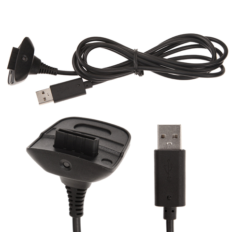 5 в постоянного тока USB кабель для зарядки шнур провод для Microsoft Xbox360 беспроводной игровой контроллер зарядное устройство для Xbox 360 геймпад дж... ► Фото 1/6
