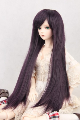 BJD / SD куклы парики Photon/ minifee Хлоя мужчина/кукла женщина черный длинный парик/3/1/1/6 сразу же отправлены ► Фото 1/1