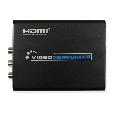 Преобразователь HDMI в RCA AV + S, адаптер HDMI2AV, преобразователь 1080P HD видео, преобразователь высокого разрешения, мультимедийный интерфейс ► Фото 1/6