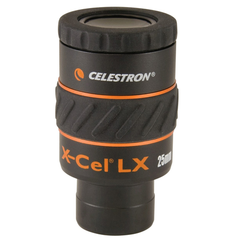 CELESTRON X-CEL LX 25 мм окуляр 3,5-дюймовый широкоугольный телескоп высокой четкости большого калибра окуляр не Монокуляр одна штука ► Фото 1/6