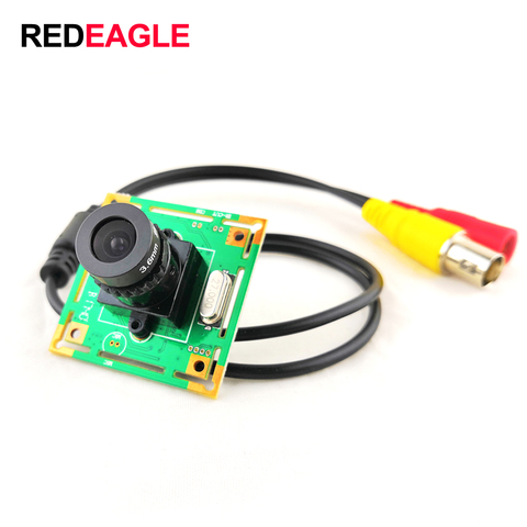 Цветная аналоговая камера RDEAGLE 700TVL CMOS, мини камера видеонаблюдения, модуль камеры PCB с объективом 3,6 мм ► Фото 1/5