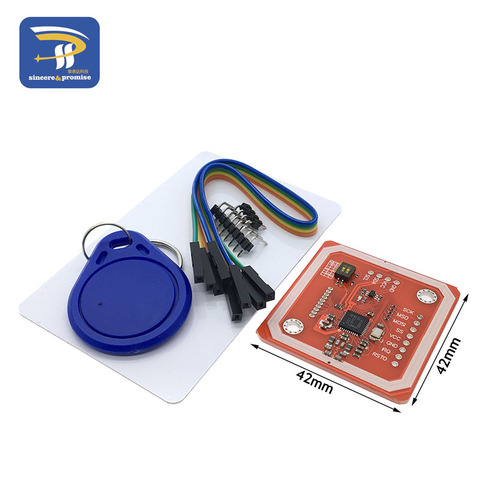 1 комплект, беспроводной модуль PN532 NFC RFID V3, пользовательские комплекты чтения, режим записи IC S50 карта PCB Attenna I2C IIC SPI HSU для Arduino ► Фото 1/6