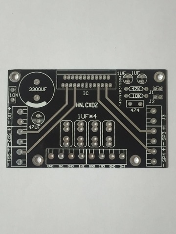 Fannyda V6 обновленная версия TDA7388 /7850 четырехканальные 4x41 Вт домашние усилители PCB пустая плата ► Фото 1/1