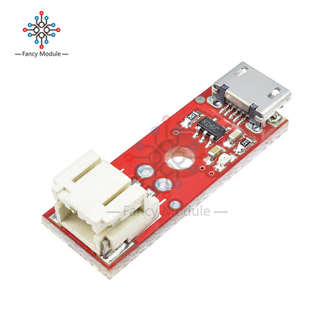 1 шт. MCP73831 LiPo базовое зарядное устройство Micro USB 3,7 в ма модуль зарядного устройства литиевой батареи Модуль зарядного устройства Micro USB плата для зарядки интерфейса ► Фото 1/6