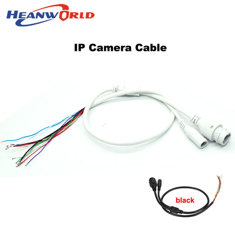 Кабель Heanworld для сетевой IP-камеры, сменный кабель RJ45, 12 В постоянного тока для IP-камеры видеонаблюдения, для замены ► Фото 1/5