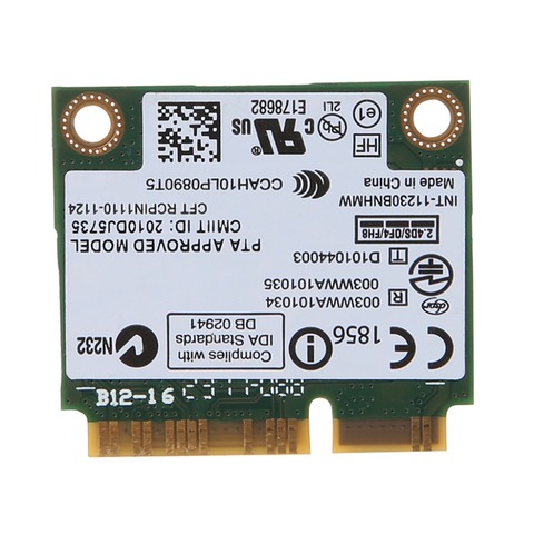 Беспроводная сетевая карта Intel 1030 11230BNHMW, Wi-Fi WLAN Bluetooth Внутренняя сетевая карта для Dell N4110 N7110 N5110 ► Фото 1/6