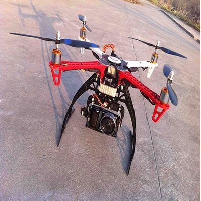 Радиоуправляемый квадрокоптер, комплект Flamewheel/4-осевой FPV + APM2.8/M8N GPS + двигатель + ESC + Flysky I6 передатчик + шасси F450 Мультикоптер, Дрон ► Фото 1/1