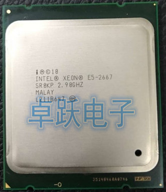 Оригинальный серверный процессор Intel Xeon E5 2667, 2,9 ГГц, 6 ядер, 15M, 8GT/s, LGA2011, 130 Вт, процессор SR0KP, процессор, бесплатная доставка ► Фото 1/1