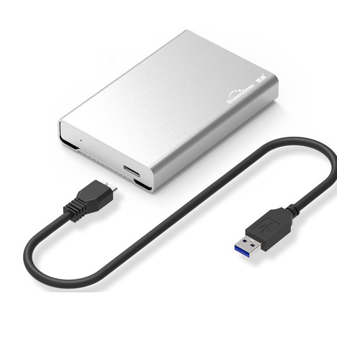 Blueendless портативный внешний жесткий диск 2,5 дюйма HDD 2 ТБ 1 ТБ 500 Гб, жесткий диск USB 3,0, диск hdd для настольного ноутбука ► Фото 1/6