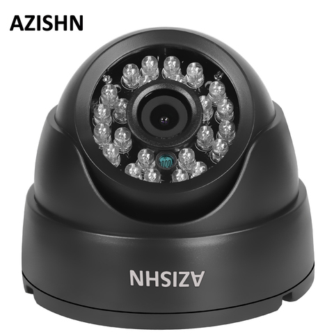 Камера видеонаблюдения AZISHN HD 1080P AHD 2 МП, купольная инфракрасная AHD-камера ночного видения, 24 шт. ► Фото 1/1