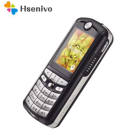 E398 100% хорошее качество Восстановленный Оригинальный Motorola E398 Мобильный телефон один год гарантии + бесплатные подарки ► Фото 1/6