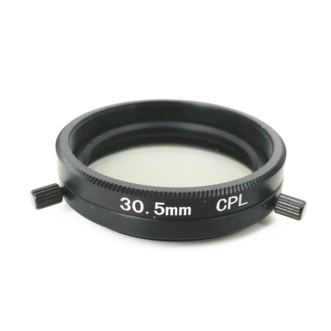 Поляризационный фильтр для защиты объектива, 30,5 мм, CPL, для промышленного видеонаблюдения, 30,5 мм ► Фото 1/1