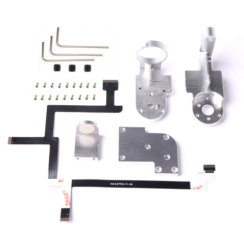 Для DJI Phantom 3 SE Gimbal Yaw Arm Roll Arm Bracket Flex Cable Cover Plate Rubber Balls Shock Absorber Cover Gimbal Cover Repair Part ► Фото 1/6