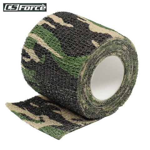 Elastic Stealth Military Waterproof Hunting Camouflage Tape For Gun Paintball CS War Airsoft Refle Shooting Camping Travel Kit ► Фото 1/6