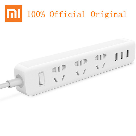 Оригинальный Xiaomi USB Power Strip 3 USB 3.1A выход ► Фото 1/6