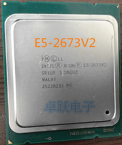 Оригинальный Intel ЦП Xeon E5-2673V2 3,30 ГГц 8-ядерный 25 Мб LGA2011 E5 2673V2 ► Фото 1/1