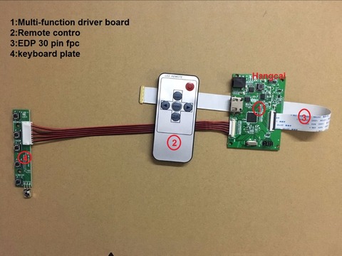 30PIN LCD плата драйвера PCB-800807V6 1HDMI EDP для разрешения экрана 1920*1200 1920*1080 1600*900 1366*768 1280*800 30 pin edp ► Фото 1/6