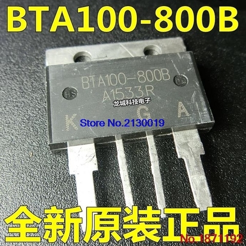 1pcs/lot BTA100-800B BTA100 BTA100-800 100A 800V TO-4PL In Stock ► Фото 1/1