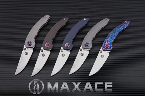 Maxace Yu карманный нож складной нож M390 стальное лезвие ► Фото 1/4