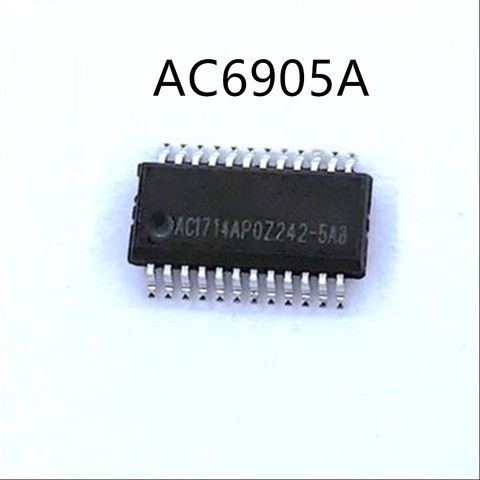 10 шт. X AC6905A AC6905, модуль MP3 с Bluetooth и чипом AC1714AP0Z242, с функцией MP3, новинка, бесплатная доставка ► Фото 1/1