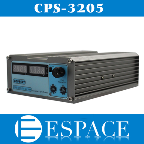 Новый CPS-3205 160 Вт (110Vac/ 220Vac) 0-32V/0-5A, компактный цифровой Регулируемый источник питания постоянного тока CPS3205, бесплатная доставка ► Фото 1/6