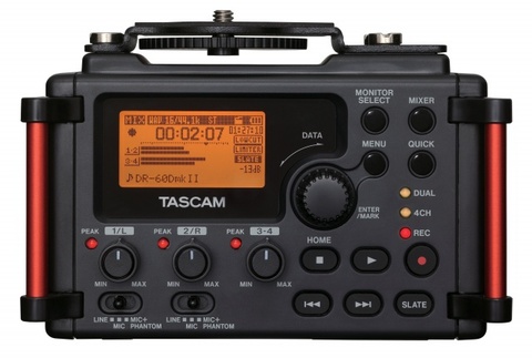 Оригинальный ручной цифровой диктофон Tascam, профессиональный линейный диктофон PCM, миксер для цифровой зеркальной фотокамеры DSLR ► Фото 1/1