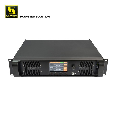 Sanway DP10Q 4 канала DSP Мощность усилитель с Сенсорный экран Функция ► Фото 1/1