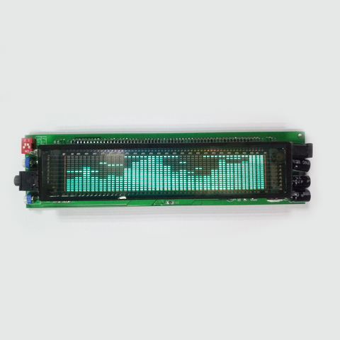 DIY цифровой VFD аудио 17-уровневый анализатор музыкального спектра дисплей 25 Частотный деление FFT громкоговоритель коробка LED 12 24V 3,4 jack ► Фото 1/6