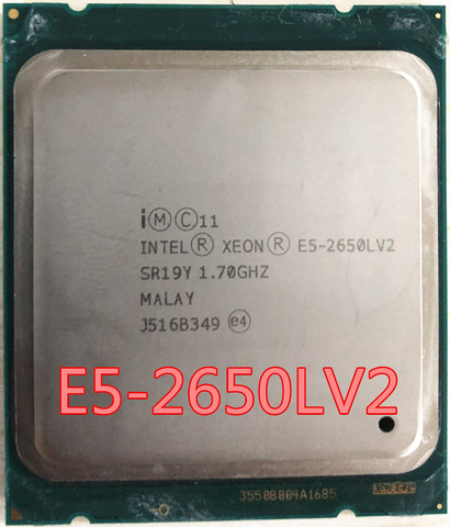 Процессор Intel Xeon 1,70 SR19Y, 10 ядер, ггц, 25 м, LGA2011, процессор E5, 2650L, V2, процессор, бесплатная доставка, E5-2650LV2, V2 ► Фото 1/1