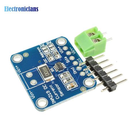Двунаправленный датчик источника питания INA219 I2C Zero Drift, модуль мониторинга прерывания ► Фото 1/6