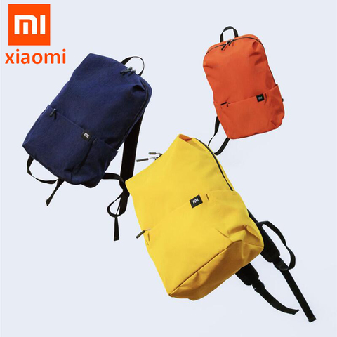 Оригинальный рюкзак Xiaomi Mi, 10л, сумка 8 видов цветов, 165 г, Городской Спортивный нагрудный рюкзак для отдыха, сумки для мужчин и женщин, маленькие размеры, сумки на плечо, унисекс ► Фото 1/6