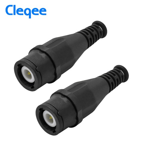 Cleqee P7001 2 шт. высококачественный Штекерный разъем BNC, защитная оболочка, позолоченный паяльный шов ► Фото 1/1