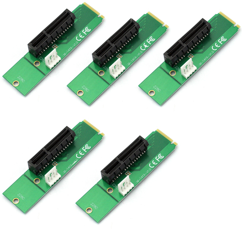 Q13025-5 5 шт. LM-141X-V1.0-накопитель M.2 к PCI-E X4 адаптер карта для настольного ПК для NGFF m2 SSD ► Фото 1/6