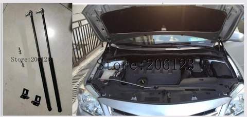 Подходит для Toyota Corolla 2007 2008 2009 2010 2011 2012 2013 Аксессуары для капота автомобиля газовая амортизационная стойка подъемник автостайлинг ► Фото 1/2