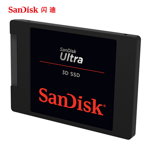 Sandisk HDD ULTRA 3D 560MBS 250 ГБ 500 ГБ 1 ТБ 2 ТБ Внутренний твердотельный диск, жесткий диск SATA 3,0 (6 ГБ/сек.) для ноутбуков и настольных ПК ► Фото 1/1