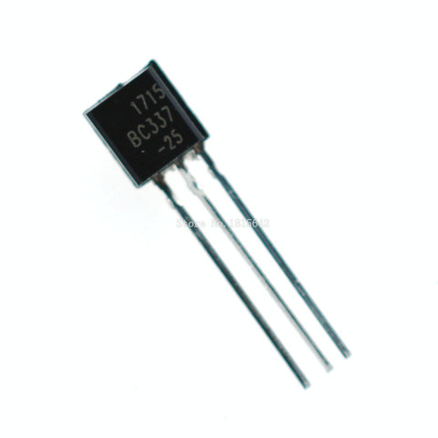 100 шт./лот BC337 триодный транзистор TO-92 0.8A 45V NPN ► Фото 1/2
