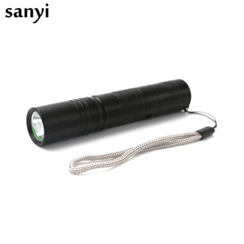 Mini Q5 светодиодный карманный фонарь черный 2000 лм 5 режимов Высококачественный портативный светодиодный фонарик 18650 ► Фото 1/6