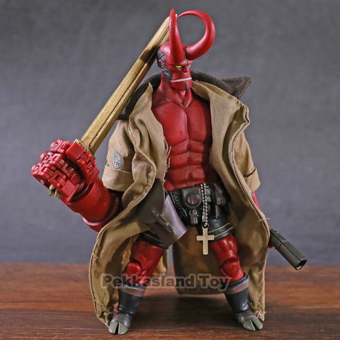 1000 игрушки Dark Horse Hellboy масштаб 1/12 ПВХ экшн-фигурка Коллекционная модель игрушки ► Фото 1/6