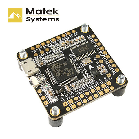 Контроллер полета Matek Systems женский STM32F722 Встроенный OSD BMP280 барометр Blackbox для радиоуправляемых моделей гоночных дронов ► Фото 1/1