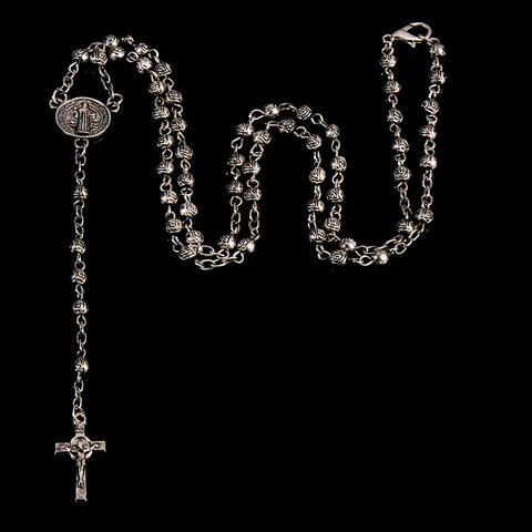 4 мм ожерелье из нержавеющей стали, маленькое винтажное Золотистое Ожерелье с четкой ручкой, женское ожерелье с изображением Иисуса Христа. ► Фото 1/6
