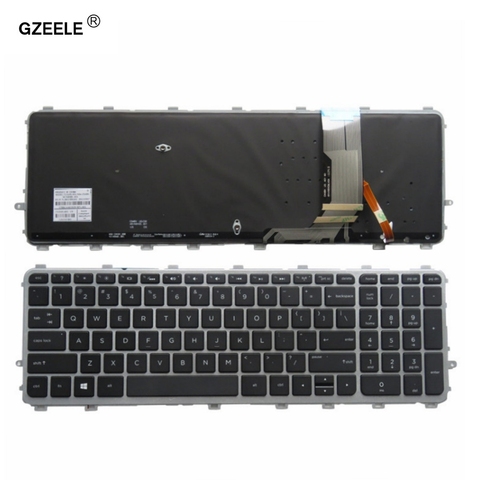 Клавиатура GZEELE с подсветкой для ноутбука HP ENVY 15-J 17-J 720244-001 711505-001 736685-001 6037B0093301 V140626AS2, новая ► Фото 1/4