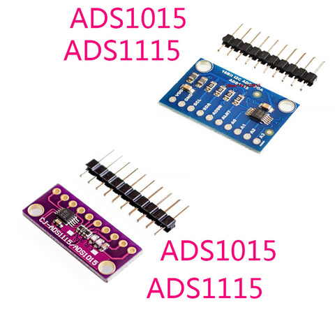 16 бит IEC ADS1115 ADS1015 модуль ADC 4 канала с Pro усилителем усиления RPi ► Фото 1/5