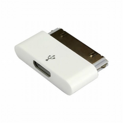 Адаптер для зарядки от Micro USB Portefeuille, 30-контактный переходник для iPhone 4, iPad 1, 2, iPhone4, зарядный кабель Micro USB ► Фото 1/2